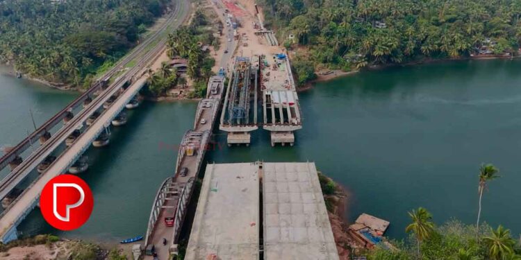 പയ്യോളിയെ ‘പൊളിയാക്കുന്ന’ മൂരാട് പുതിയപാലം നിര്‍മാണം അന്തിമഘട്ടത്തില്‍