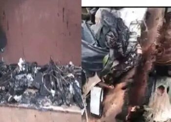 വിവാഹാഘോഷം അതിരുവിട്ടു; കാരശ്ശേരിയിൽ വരന്റെ സുഹൃത്തുക്കള്‍ പടക്കം പൊട്ടിച്ചതിനെ തുടർന്ന് അയൽവാസിയുടെ വീട്ടിൽ തീപ്പിടുത്തം