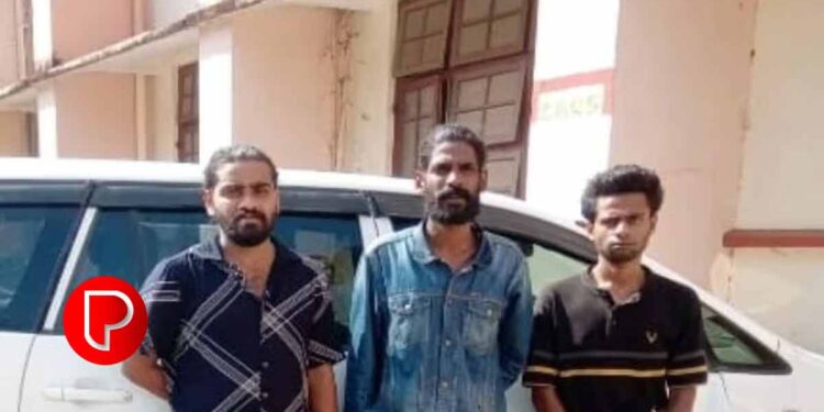 തൃശൂരിൽ നൂറുഗ്രാം എം.ഡി.എം.എ.യുമായി മൂന്ന് യുവാക്കള്‍ എക്‌സൈസിന്റെ പിടിയിൽ