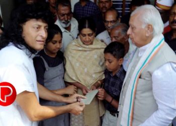 കാട്ടാന ദുരിതത്തിലാഴ്ത്തിയ കുടുംബങ്ങള്‍ക്ക് ബോചെ 5 ലക്ഷം രൂപ വീതം നല്‍കി.