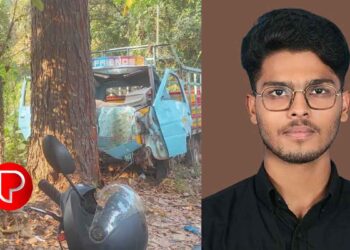 ചാത്തമംഗലത്ത് വാഹനാപകടം; വല്ലത്തായ് പാറ സ്വദേശി യുവാവ് മരണപ്പെട്ടു