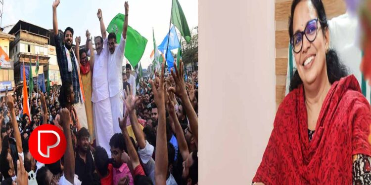 ഒരു മാസം കൊണ്ട് ടീച്ചർ പോയ ദൂരം രണ്ടുമണിക്കൂർ കൊണ്ട് ഷാഫി മറികടന്നിരിക്കുകയാണ് ; ഒരു ലക്ഷത്തിലധികം ഭൂരിപക്ഷത്തിൽ ജയിക്കും ; കെകെ രമ