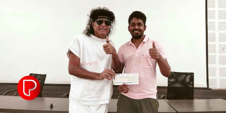 ബോചെ ടീ ലക്കി ഡ്രോയില്‍ 10 ലക്ഷം നേടി അമല്‍ മാര്‍ട്ടിന്‍