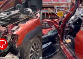 പയ്യോളിയില്‍ നിർത്തിയിട്ട ലോറിക്ക് പിന്നിൽ കാർ ഇടിച്ചു; മടവൂർ സ്വദേശികളായ ഉമ്മയും മകനും മരിച്ചു