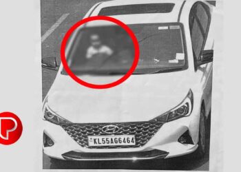 കോഴിക്കോട് വണ്ടിയോടിച്ച് മൂന്ന് വയസുകാരൻ ; പിതാവിൻ്റെ ലൈസൻസ് സസ്പെന്‍ഡ് ചെയ്തു