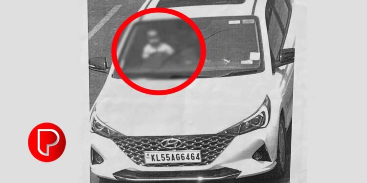 കോഴിക്കോട് വണ്ടിയോടിച്ച് മൂന്ന് വയസുകാരൻ ; പിതാവിൻ്റെ ലൈസൻസ് സസ്പെന്ഡ് ചെയ്തു