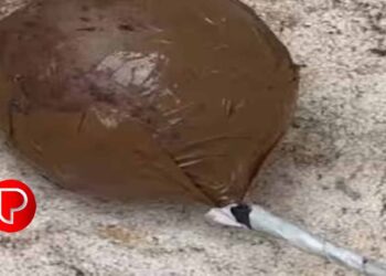 തൃശൂര്‍ കുന്നംകുളത്ത് സ്കൂളിന് സമീപം സ്ഫോടക വസ്തു പിടിച്ചെടുത്തു