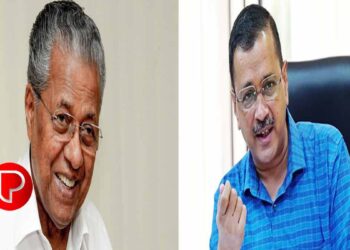 കെജ്രിവാളിന് ആശംസയുമായി പിണറായി വിജയൻ