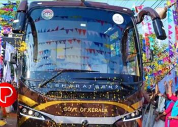 നവകേരള ബസ് ഇനി ഗരുഡ പ്രീമിയം; സര്‍വീസ് നാളെ മുതല്‍