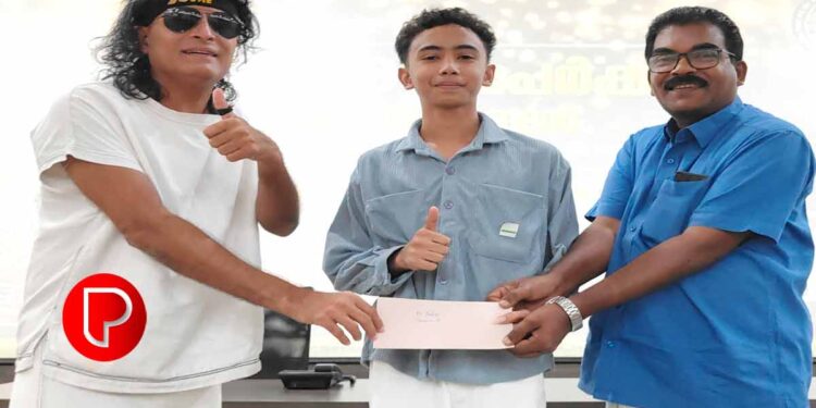 ബോചെ ടീ ലക്കി ഡ്രോയില്‍ 10 ലക്ഷം നേടി അന്‍ഫാസ് 