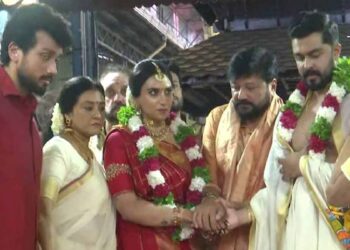 മാളവിക ജയറാം വിവാഹിതയായി ; വരൻ നവനീത് ഗീരീഷ്