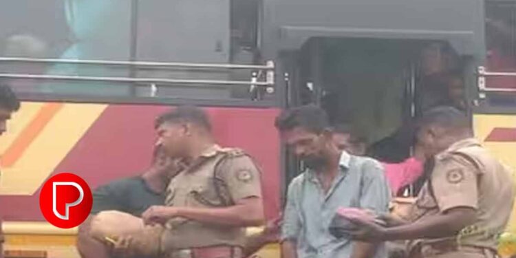 കെഎസ്ആര്‍ടിസി സൂപ്പർഫാസ്റ്റ് ബസിൽ നിന്ന് കഞ്ചാവ് പിടികൂടി