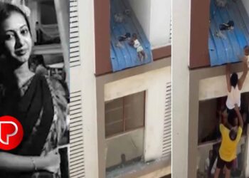 നാലാം നിലയിൽ നിന്നും വീണ കുഞ്ഞിനെ രക്ഷപ്പെടുത്തി ;ബന്ധുക്കളുടെയും കടുത്ത സൈബർ ആക്രമണവും സഹിക്കാനാവാതെ അമ്മ ജീവനൊടുക്കി