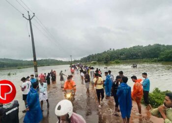 കനത്ത മഴ: ചാലിയാറും ഇരുവഴിഞ്ഞിയും ചെറുപുഴയും കരകവിഞ്ഞു; മാവൂരിലെ താഴ്ന്ന പ്രദേശങ്ങളില്‍ വെള്ളം കയറി