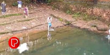 അമീബിക് മസ്തിഷ്‌ക ജ്വരം; കോഴിക്കോട് ഫാറൂഖ് കോളേജിന് സമീപം അച്ചന്‍കുളത്തില്‍ കുളിക്കാനിറങ്ങിയവരുടെ വിവരങ്ങൾ ശേഖരിക്കുന്നു