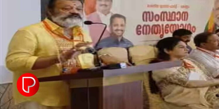 ജാതിയും മതവും നോക്കാതെ ബിജെപിക്കൊപ്പം നിൽക്കാൻ വലിയൊരു വിഭാഗം തയ്യാറാണെന്ന് എംപി സുരേഷ് ഗോപി