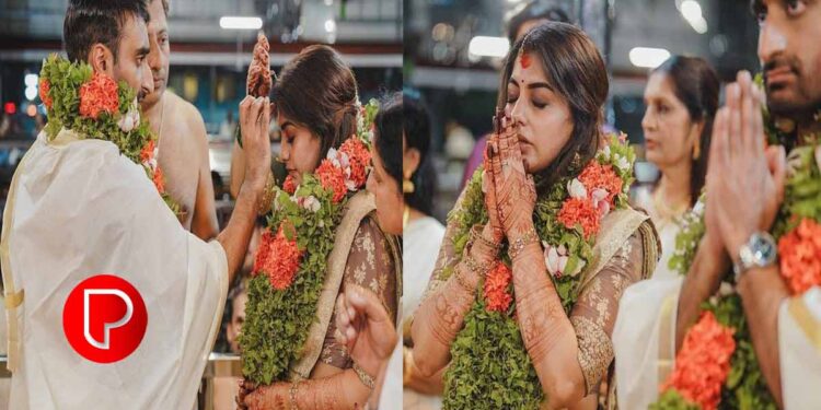 നടി മീരാനന്ദന്‍ വിവാഹിതയായി