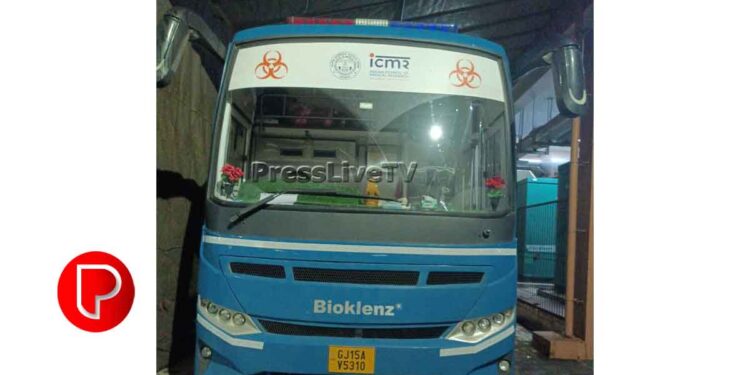 പരിശോധന ഫലങ്ങൾ ഇനി എളുപ്പത്തിൽ ലഭ്യമാകും; പൂനെയിൽ നിന്നുള്ള മൊബൈൽ ലബോറട്ടറി കോഴിക്കോട് എത്തി