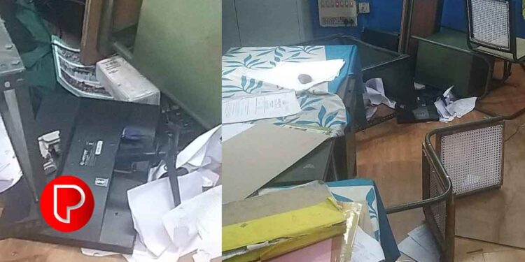 തിരുവമ്പാടി കെഎസ്ഇബി ഓഫീസ് ആക്രമിച്ചവരുടെ വീട്ടിലെ വൈദ്യുതി ബന്ധം വിച്ഛേദിക്കാൻ കെഎസ്ഇബി ചെയർമാൻ ഉത്തരവിട്ടു; കെഎസ്ഇബിക്കുണ്ടായ നഷ്ടം തിരിച്ചുകിട്ടിയാൽ വൈദ്യുതി ബന്ധം പുനഃസ്ഥാപിക്കുന്ന കാര്യം പരിഗണിക്കുമെന്ന് കെഎസ്ഇബി