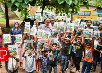 ആഹ്ലാദാരവങ്ങളോടെ കന്നൂട്ടിപ്പാറ സ്കൂളിൽ കുഞ്ഞെഴുത്തുകൾ വിതരണം ചെയ്തു.