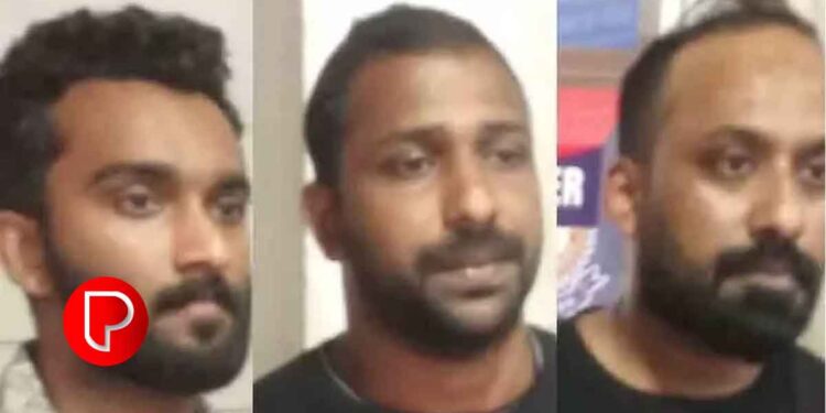 ഷെയർ മാർക്കറ്റിങ്: ചേര്‍ത്തലയിലെ ഡോക്ടര്‍ ദമ്ബതികളില്‍നിന്ന് 7.65 കോടി തട്ടിയെടുത്ത സംഘത്തിലെ മൂന്ന് പേർ പിടിയിൽ; പിടിയിലായത് കൊടുവള്ളി, ഓമശ്ശേരി പുത്തൂര്‍, ചേവായൂര്‍ സ്വദേശികൾ