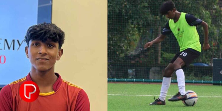 കേരളത്തെ പ്രതിനിധീകരിക്കാൻ പാഴൂരിൻ്റെ സ്വന്തം ജെഫിനും