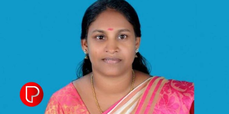തൃക്കലങ്ങോട് ഗ്രാമപഞ്ചായത്ത് അംഗം കെ അജിത അന്തരിച്ചു