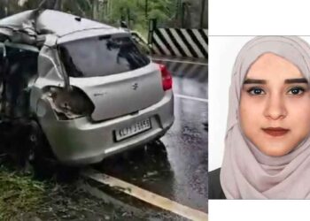 കക്കാടംപൊയിൽ കാർ നിയന്ത്രണം വിട്ടു കലുങ്കിലിടിച്ചു; യുവതിക്ക് ദാരുണാന്ത്യം