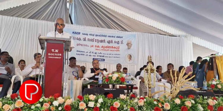 എന്‍.ഐ.ടി.യിലെ 33 കെവി സബ്‌സ്റ്റേഷന്‍ നാടിന്‌ സമര്‍പ്പിച്ചു