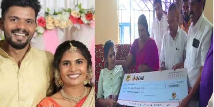 ശ്രുതിക്ക് വീടൊരുങ്ങുന്നു ; പത്ത് ലക്ഷം നല്‍കി വ്യവസായി ബോബി ചെമ്മണ്ണൂർ