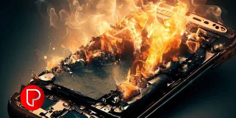 കൊടിയത്തൂരിൽ സര്‍വ്വീസിനായി മൊബെെല്‍ ഷോപ്പിലെത്തിച്ച ഫോണ്‍ പൊട്ടിത്തെറിച്ചു