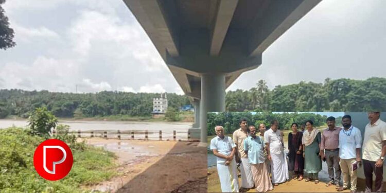 കൂളിമാട് ബ്രിജ് ടൂറിസം പദ്ധതി; ഉദ്യോഗസ്ഥ സംഘം സ്ഥലം സന്ദർശിച്ചു