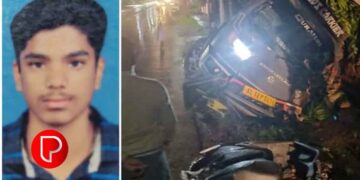 മുക്കം വലിയപറമ്പിൽ വാഹനാപകടം; ഒരാൾ മരിച്ചു. ഒരാൾക്ക് പരിക്ക്