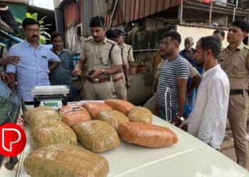 വടകരയിൽ 9 കിലോ കഞ്ചാവുമായി രണ്ട് ഇതര സംസ്ഥാന തൊഴിലാളികൾ പിടിയിൽ