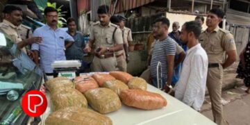 വടകരയിൽ 9 കിലോ കഞ്ചാവുമായി രണ്ട് ഇതര സംസ്ഥാന തൊഴിലാളികൾ പിടിയിൽ