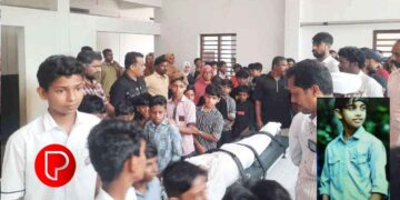പൂനൂർ പുഴയിൽ മുങ്ങി മരിച്ച ആദിലിന്റെ വേര്‍പാടില്‍ കണ്ണീരണിഞ്ഞ് വിദ്യാലയം