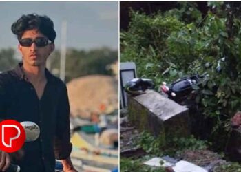 മുക്കം വട്ടോളി പറമ്പിൽ ലുലു മാള്‍ സന്ദര്‍ശിച്ച്‌ മടങ്ങവെ ബുള്ളറ്റ് മതിലിൽ ഇടിച്ച് 19 കാരൻ മരിച്ചു