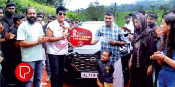 ബോചെ ടീ ലക്കി ഡ്രോ; കാര്‍ സമ്മാനിച്ചു