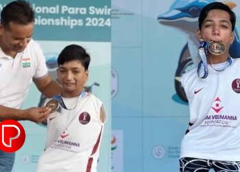 നാഷണല്‍ പാരാ സ്വിമ്മിങ് ചാമ്പ്യൻഷിപ്പിൽ ആസിം വെളിമണ്ണക്ക് ഇരട്ട സ്വര്‍ണം