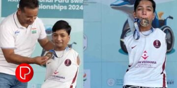 നാഷണല്‍ പാരാ സ്വിമ്മിങ് ചാമ്പ്യൻഷിപ്പിൽ ആസിം വെളിമണ്ണക്ക് ഇരട്ട സ്വര്‍ണം