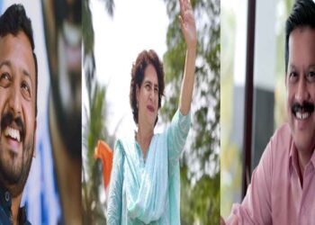 പാലക്കാട് ലീഡ് തിരിച്ച് പിടിച്ച് രാഹുൽ ; ചേലക്കരയിൽ പ്രദീപ്; വയനാട്ടിൽ കുതിച്ചു കയറി പ്രിയങ്ക