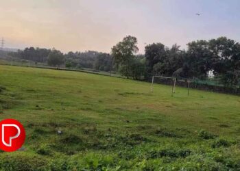 റോഡ് പണി പാതിവഴിയിൽ; ചെറുവാടി മൈതാനം ഉപയോഗശൂന്യം