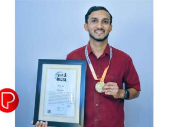 പൊതു പരിപാടികളിലെ സാന്നിധ്യം: ജുനൈദ് കൈപ്പാണിയെ തേടി ബെസ്റ്റ് ഓഫ് ഇന്ത്യ റെക്കോർഡ്