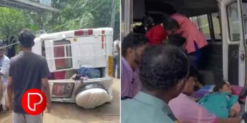 കൂടരഞ്ഞിയില്‍ ടൂറിസ്റ്റ് ട്രാവലര്‍ മറിഞ്ഞ് അപകടം; ആറു വയസ്സുകാരി മരിച്ചു; നിരവധി പേർക്ക് പരിക്ക്