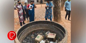 അശാസ്ത്രീയമായ മാലിന്യ സംസ്കരണം; തിരുവമ്പാടിയിൽ ജില്ലാ എൻഫോഴ്‌സ്‌മെന്റ് സ്‌ക്വാഡിന്റെ മിന്നൽ പരിശോധന