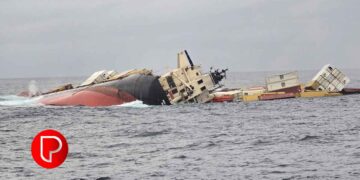 നിവര്‍ത്താനുള്ള ശ്രമങ്ങൾ പരാജയപ്പെട്ടു; കൊച്ചി തീരത്ത് ചരക്ക് കപ്പൽ മുങ്ങി