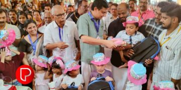 കേരളത്തില്‍ നടപ്പാക്കുന്നത് മാനവികതയും പൗരബോധവും ഉയര്‍ത്തിപ്പിടിക്കുന്ന പാഠ്യപദ്ധതി -മന്ത്രി പി എ മുഹമ്മദ് റിയാസ്; ജില്ലാതല പ്രവേശനോത്സവം പെരിങ്ങൊളം ഗവ. ഹയര്‍ സെക്കന്‍ഡറി സ്‌കൂളില്‍ നടന്നു