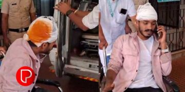 വടകരയിൽ ട്രെയിനിൽ നിന്ന് വീണ് യുവാവിന് പരുക്ക്