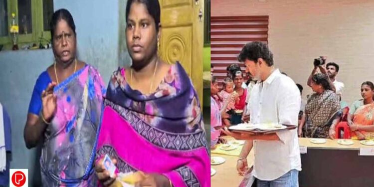 വിജയ് കരൂരിൽ എത്താത്തതിൽ പ്രതിഷേധിച്ച് 20 ലക്ഷം രൂപ തിരിച്ചുനൽകി വീട്ടമ്മ