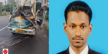 നിർത്തിയിട്ട ലോറിയിൽ പിക്കപ്പ് വാൻ ഇടിച്ച് കോഴിക്കോട് പാഴൂർ സ്വദേശിയ്ക്ക് ദാരുണാന്ത്യം